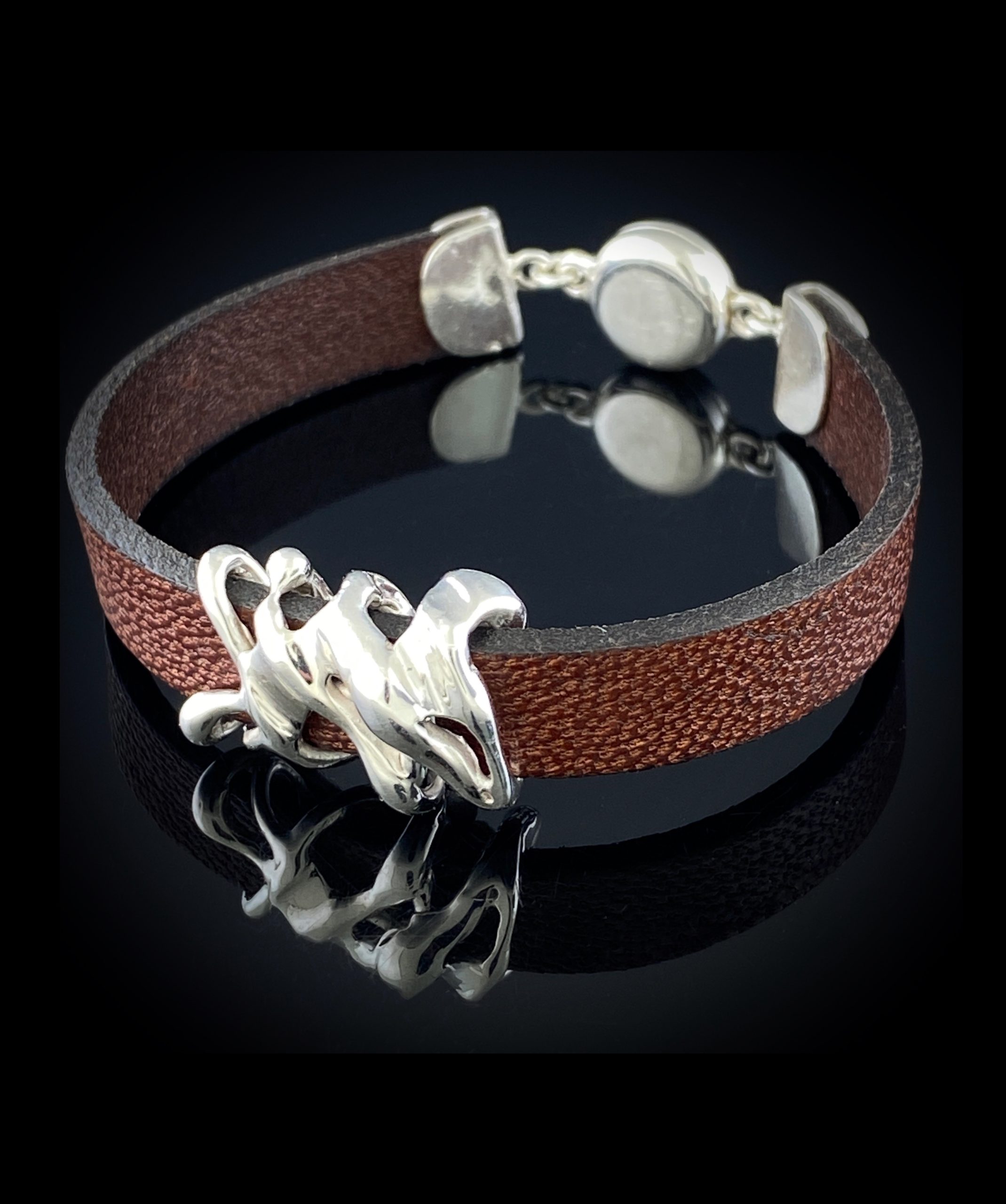 Buy Men Multi Layer Design Leather Bracelet Online at desertcartINDIA