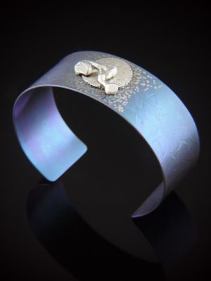 Sky Bar Cosmo Titanium Cuff