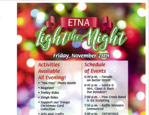 Etna's Light the Night