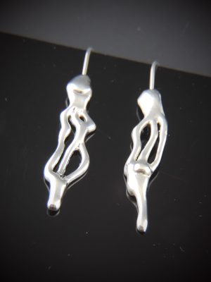 Napoleon Sterling Silver Cast Earrings