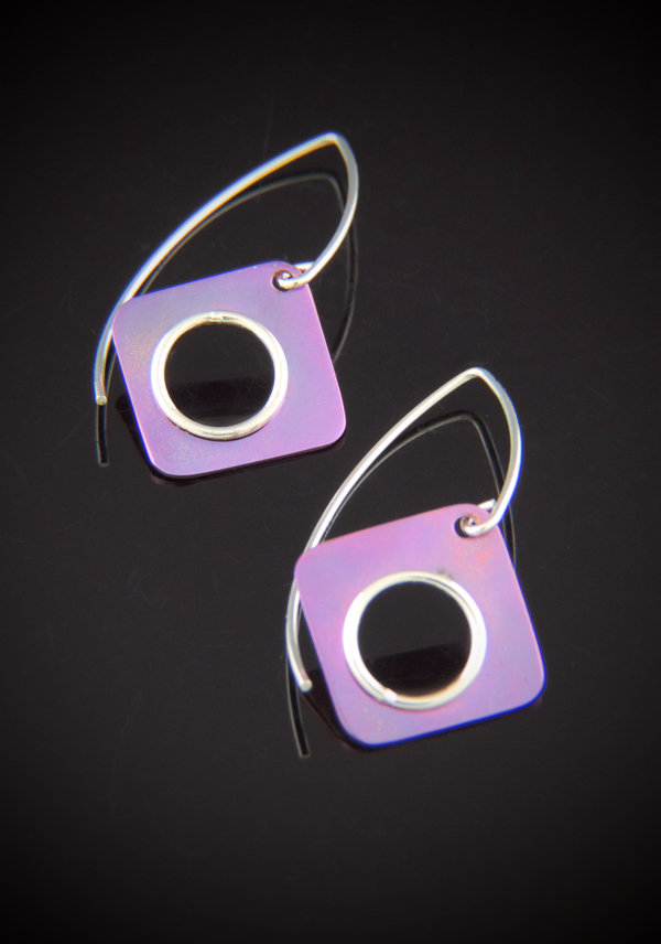 Pink Lemonade Titanium & Sterling Drops