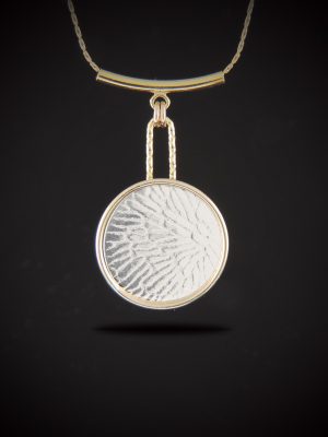 golden nectar sterling and gold filled necklace